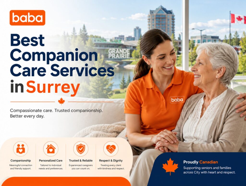 Best Companion Care Services in Surrey