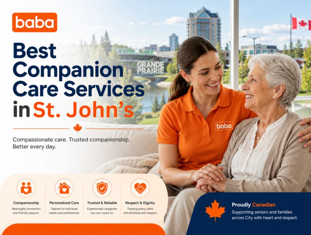 Best Companion Care Services in St. John’s