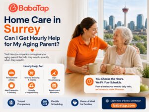 Home Care in Surrey: Can I Get Hourly Help for My Aging Parent?