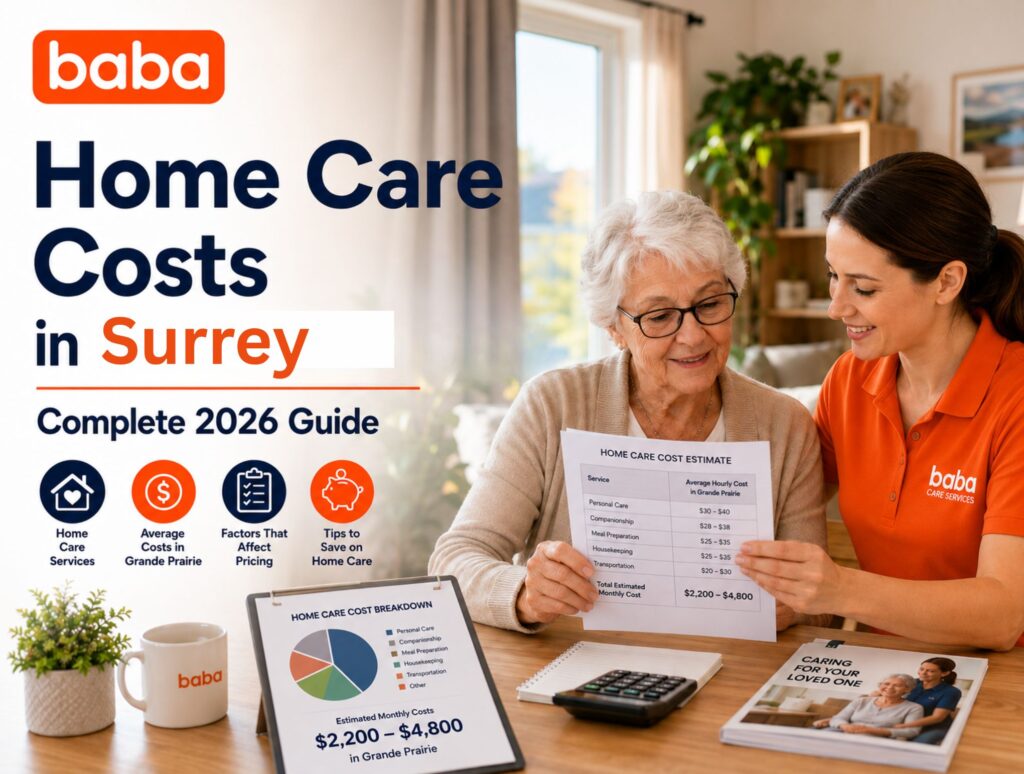 Home Care Costs in Surrey: Complete 2026 Guide