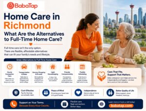 Home Care in Richmond: What Are the Alternatives to Full-Time Home Care?