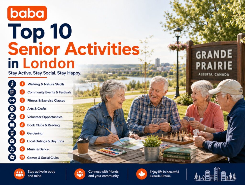Top 10 Senior Activities in London