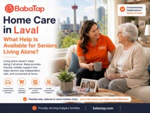 Home Care in Laval: What Help Is Available for Seniors Living Alone?