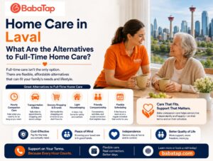 Home Care in Laval: What Are the Alternatives to Full-Time Home Care?