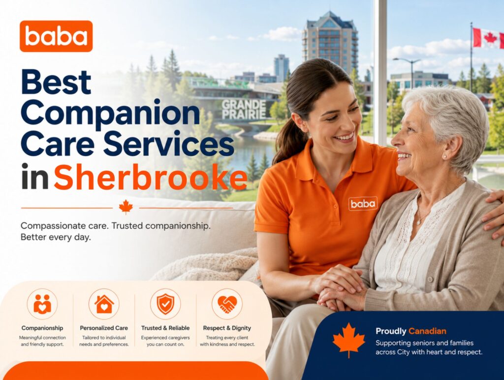 Best Companion Care Services in Sherbrooke