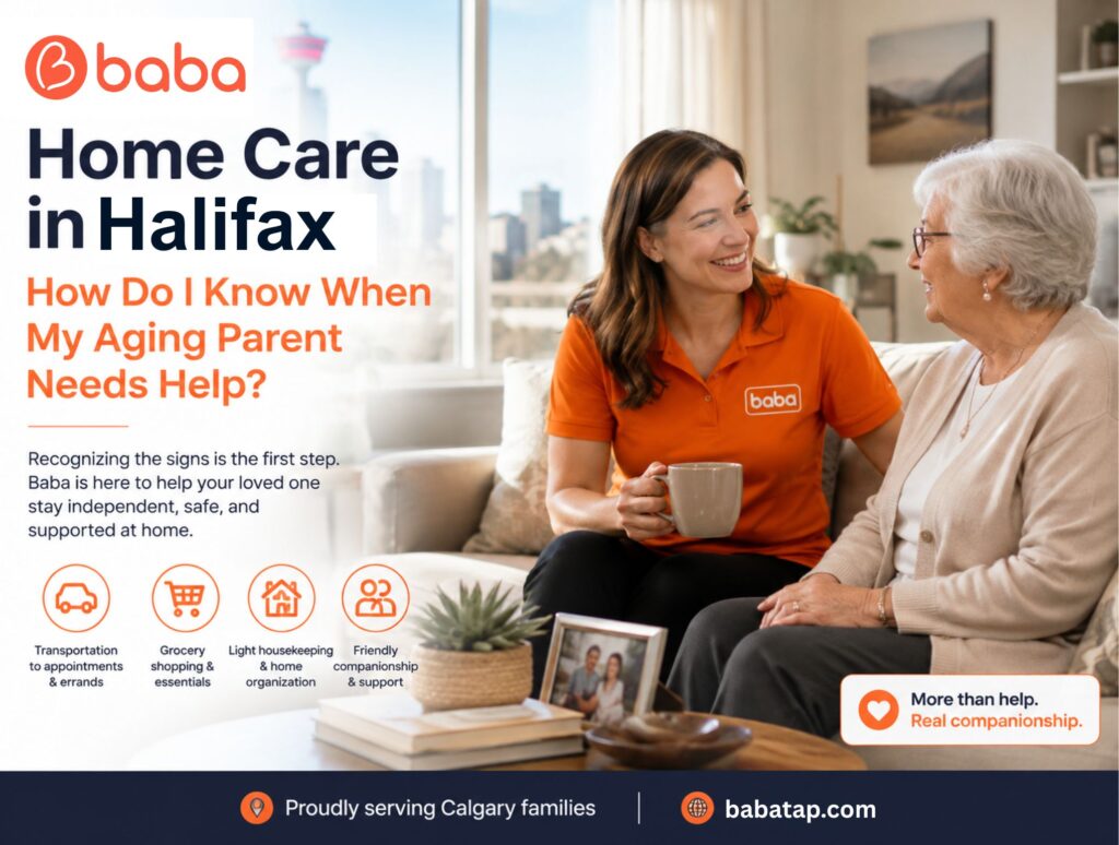 Home Care in Halifax: How Do I Know When My Aging Parent Needs Help?