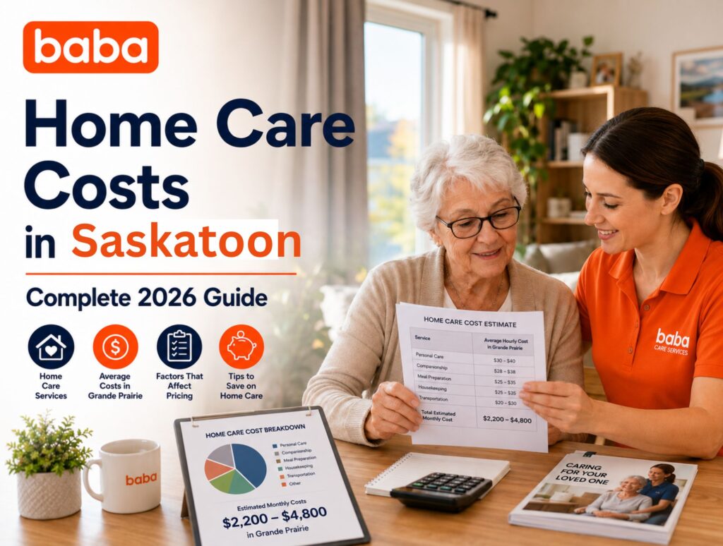 Home Care Costs in Saskatoon: Complete 2026 Guide