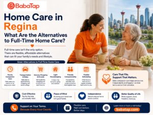 Home Care in Regina: What Are the Alternatives to Full-Time Home Care?
