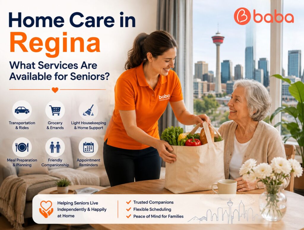 Home Care in Regina: What Services Are Available for Seniors?