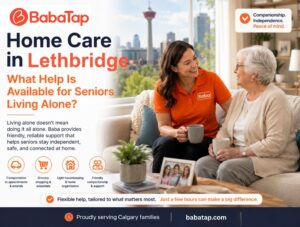 Home Care in Lethbridge: What Help Is Available for Seniors Living Alone?