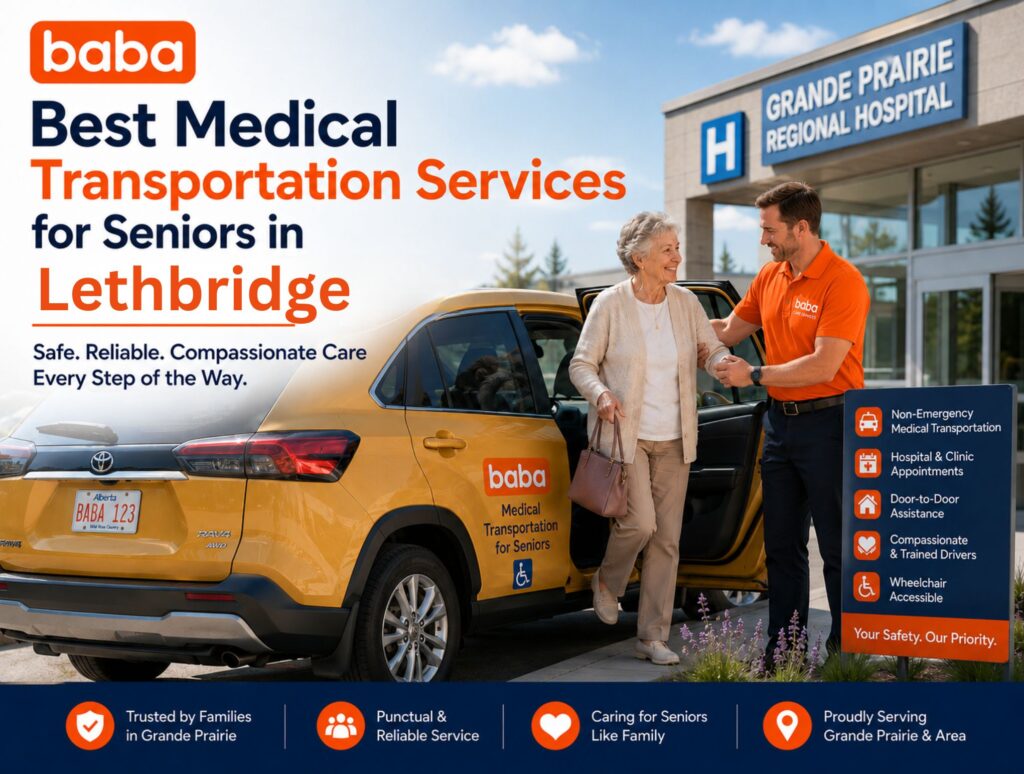 Best Medical Transportation Services for Seniors in Lethbridge