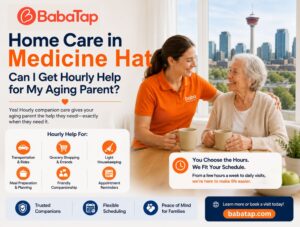 Home Care in Medicine Hat: Can I Get Hourly Help for My Aging Parent?