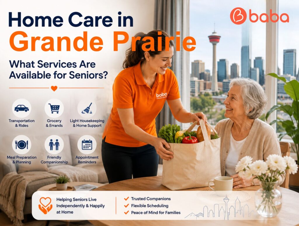 Home Care in Grande Prairie: What Services Are Available for Seniors?