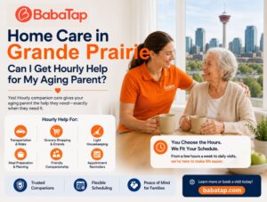 Home Care in Grande Prairie: Can I Get Hourly Help for My Aging Parent?