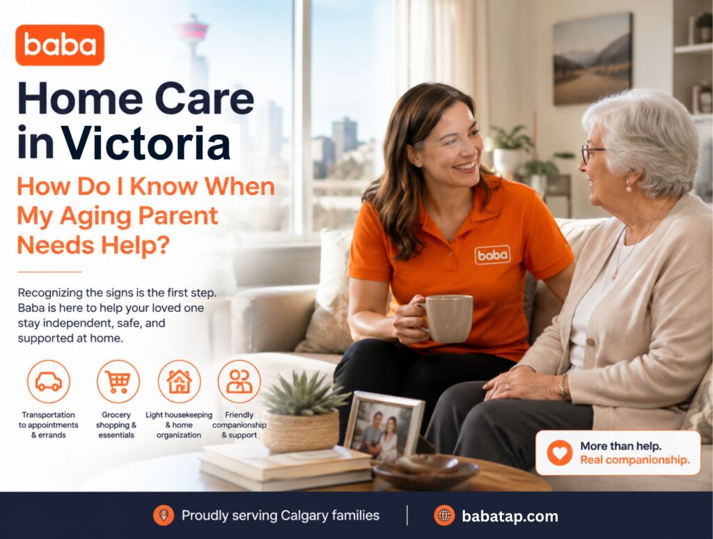 Home Care in Victoria: How Do I Know When My Aging Parent Needs Help?