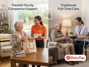 Hourly Senior Support vs. Traditional Home Care