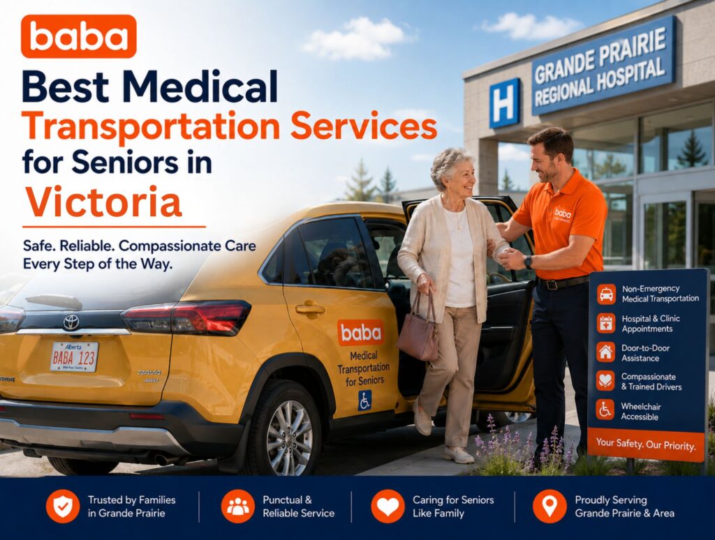 Best Medical Transportation Services for Seniors in Victoria